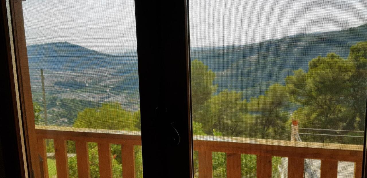 Le Chalet De La Pierreraie Cote D'Azur Piscine Terrasse Et Vue Mer Drap Dış mekan fotoğraf